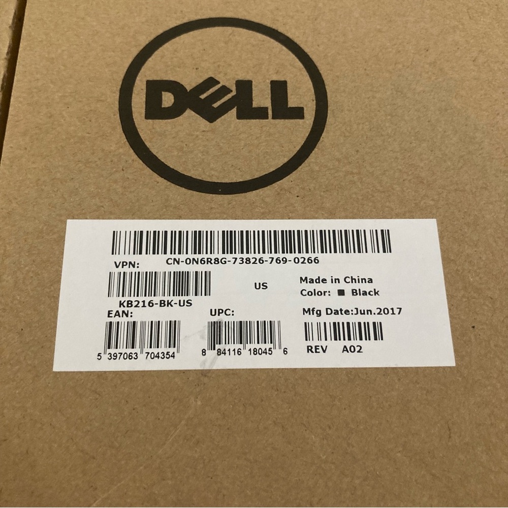 Dell Keyboard KB216 Black NOS 2017 - Picture 8 of 11
